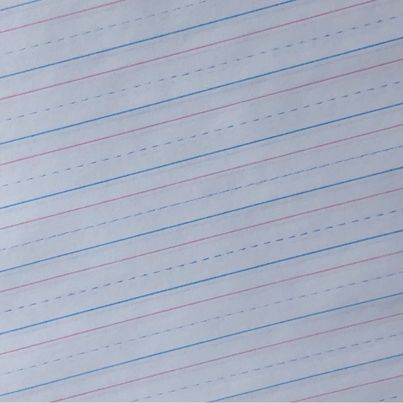 Zaner-Bloser Sulphite Handwriting Paper, Dotted Midline - Picture 2 of 5